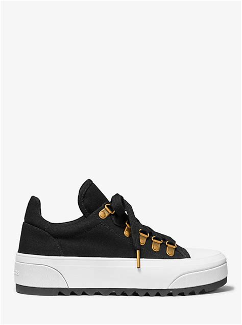 michael michael kors granger canvas trek sneaker|Shoes .